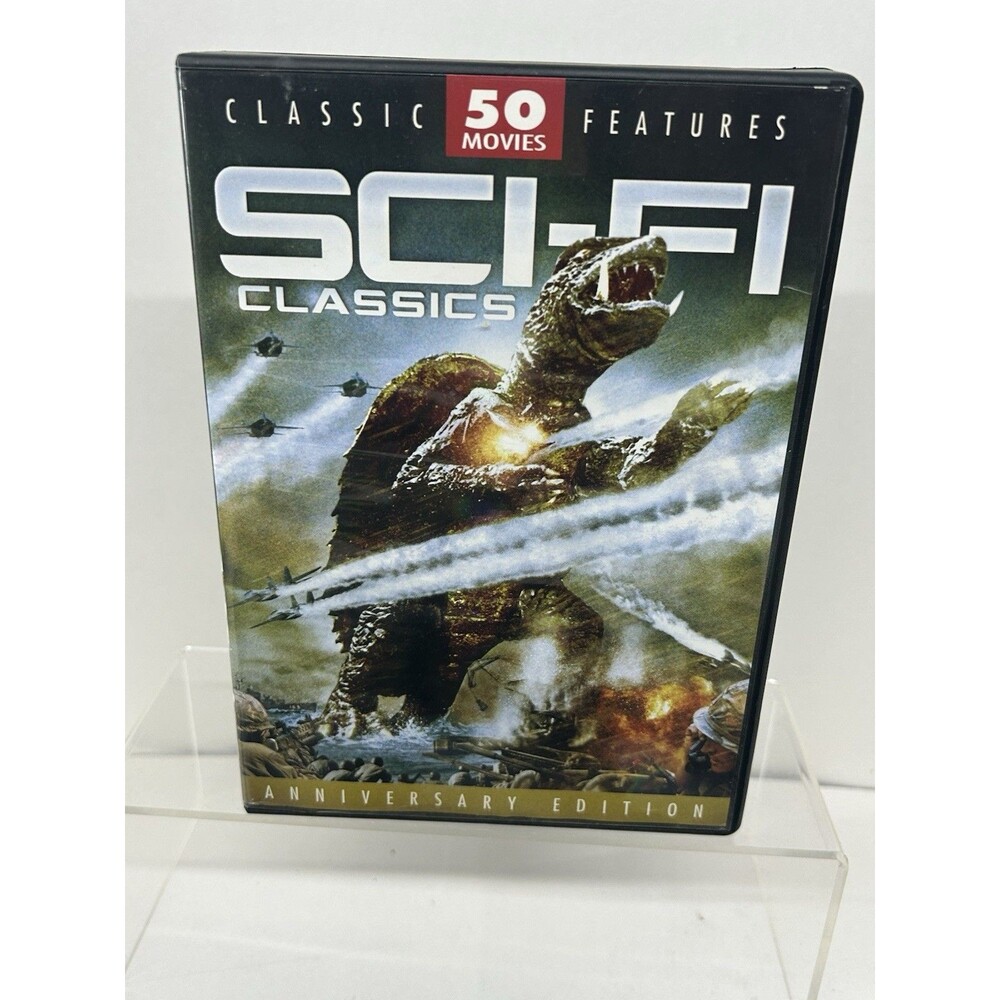 Mill Creek Sci-Fi Classics 50 Movies DVD 12 Disc Anniversary Edition Set DVD Lot